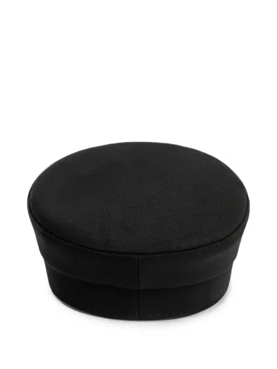 Ruslan Baginskiy Structured Hat Featuring Subtle Metal Accents In Black