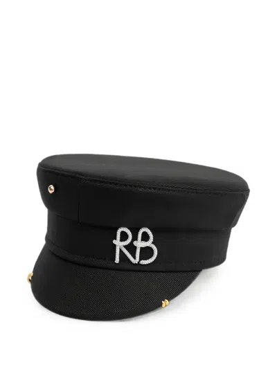 Ruslan Baginskiy Structured Hat Featuring Subtle Metal Accents In Black