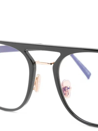 Tom Ford Pilot-frame Glasses In Yellow