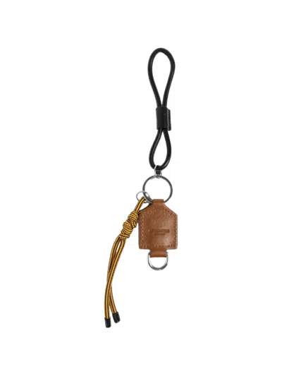 Dsquared2 Keychain With Logo In Brown