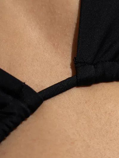 Dsquared2 Triangle Bikini Top In Black