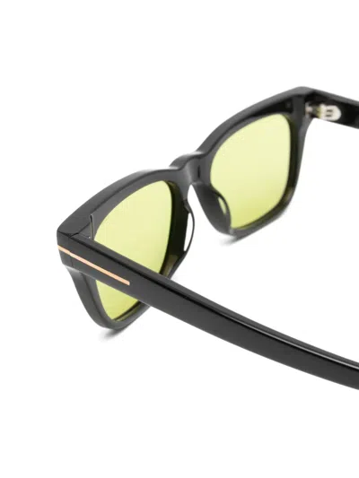 Tom Ford Penn 02 Square-frame Sunglasses In White