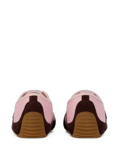 Givenchy Slim Suede-trim Panelled Sneakers In Multi