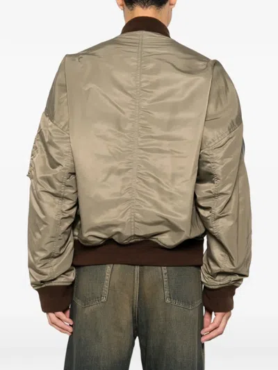 Miharayasuhiro Maison Mihara Yasuhiro Khaki Bomber Jacket In Brown