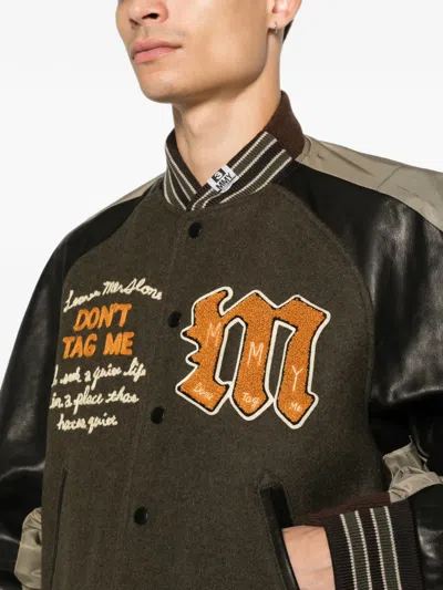 Miharayasuhiro Maison Mihara Yasuhiro Khaki Bomber Jacket In Brown