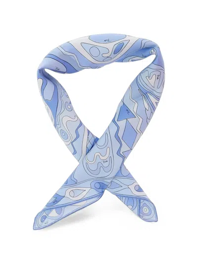 Pucci Geometric-print Scarf In Multi