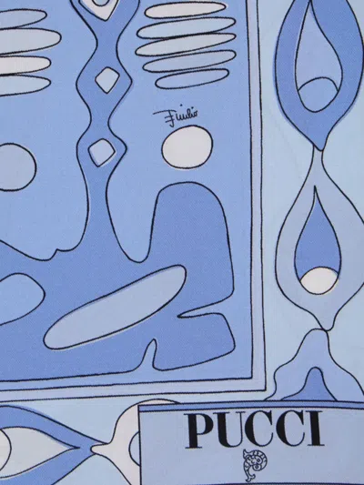 Pucci Geometric-print Scarf In Multi