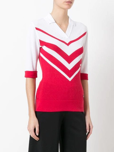 Shop Rossignol Elisabeth Knitted Top In Red
