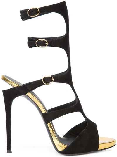 Giuseppe Zanotti Coline Strappy High Heel Sandals In Black