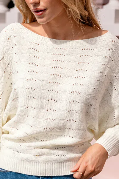 Cupshe Slow Burn Beige Sweater In Beige