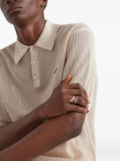 Prada Eternal Gold Snake Mini Ring In Silver
