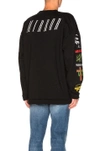 OFF-WHITE MIX ROCK CREWNECK IN BLACK.,OMBA007S171920961088