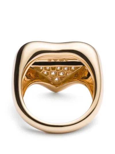 Prada Eternal Gold Diamonds Ring In Gold