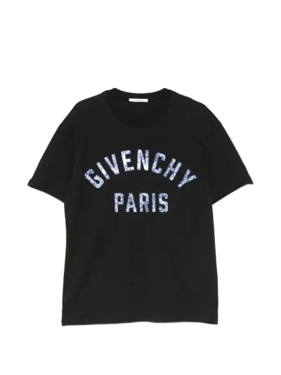 Givenchy Regular Fit Tshirt In Blackblue