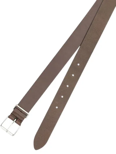 Anderson's Leather Belt In Brown