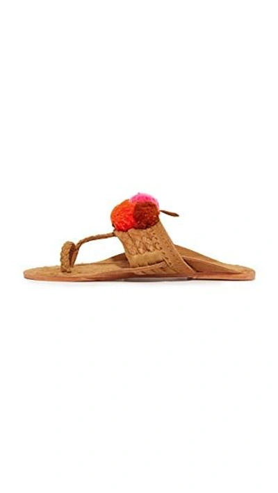Shop Figue Lolita Sandals In Desert Tan