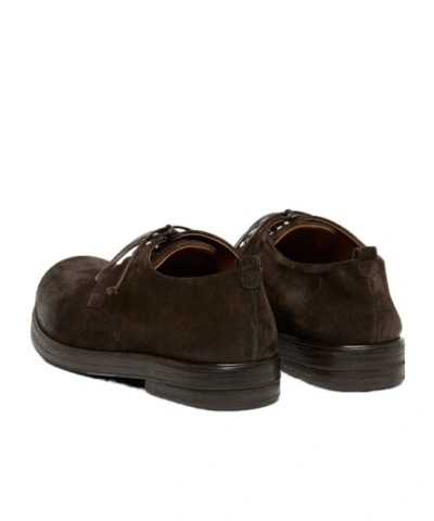Marsèll Marsell Suede Derby Flat In Brown