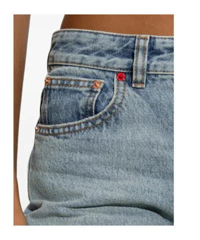 Isabel Marant Belt-loop Jeans In Gray