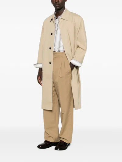Dunst Cotton Blend Fitted Jacket In Neutral