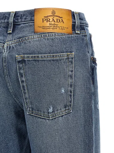 Prada Denim Jeans In Multi