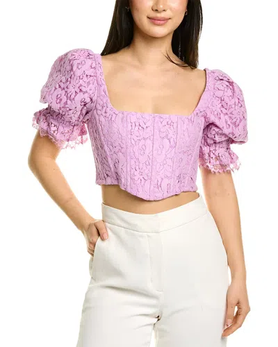 Saylor Xander Top In Purple