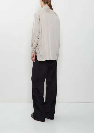 Dušan Silk Basic Shirt In Tortora