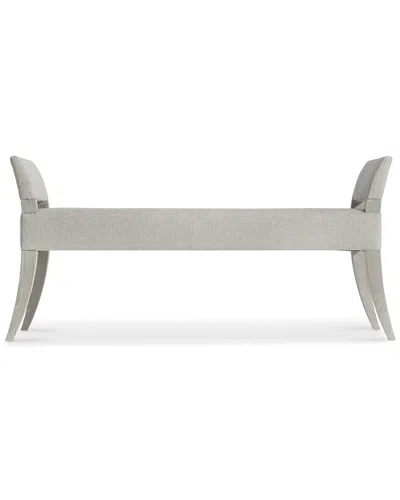 Bernhardt Cornelia Bench In White