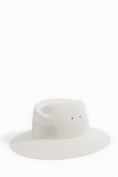 Shop Maison Michel Virginnie Classic Fedora Hat