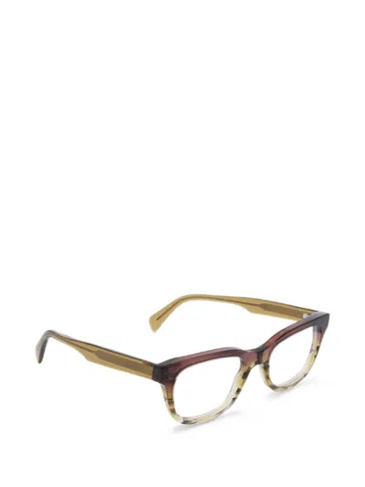 Paul Smith Rectangle-frame Glasses In Brown