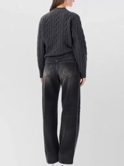 Haikure Logo Jeans In Black
