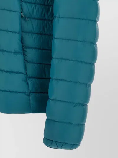 Patagonia Down Sweater Hoodie With 800-fill Goose Down And Adjustable Hood In Blue