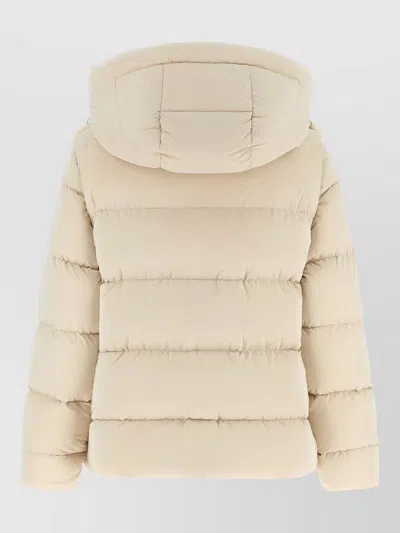 Moorer Cashmere Down Coat In Neutral