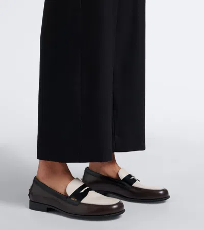 S Max Mara Drawstring Wool-flannel Trousers In Black