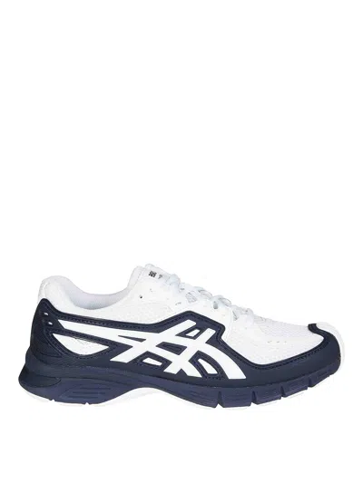 Comme Des Garçons Color-block Polyester Sneaker In Blue