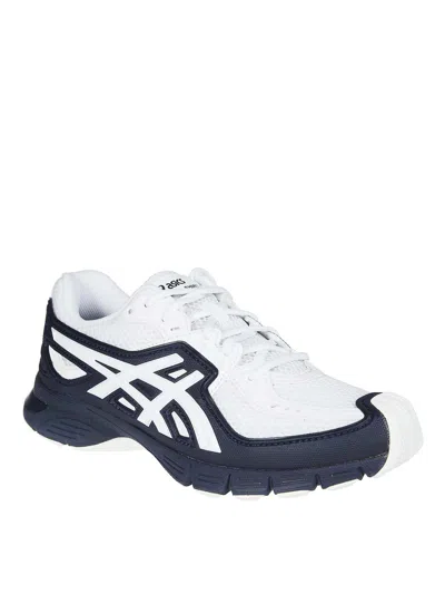 Comme Des Garçons Color-block Polyester Sneaker In Blue