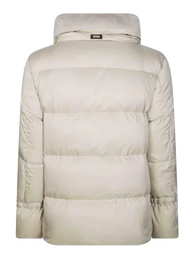 Herno Cape In Beige