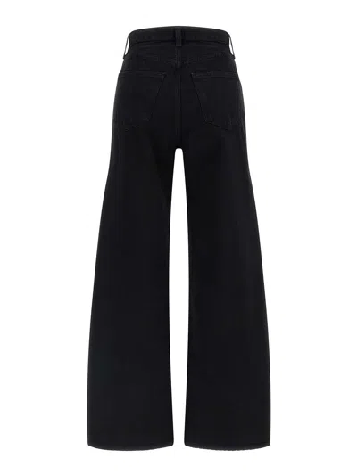 Agolde Low Curve Jeans In Black