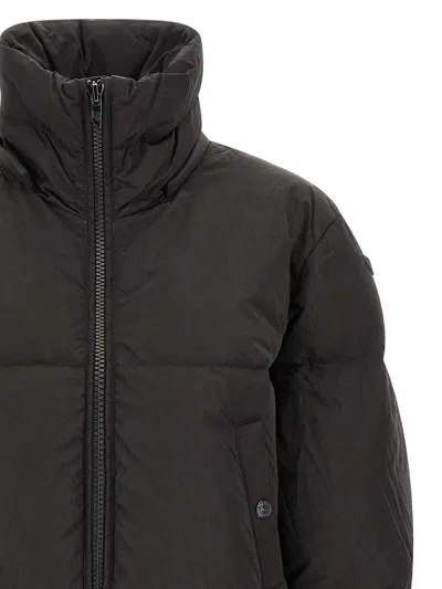 Diesel Down Jacket In Black