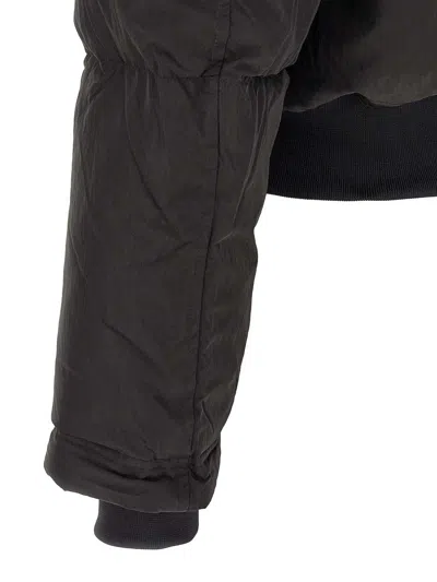 Diesel Down Jacket In Black
