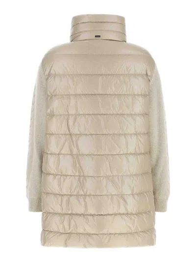 Herno Resort Down Jacket In Neutral