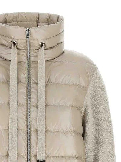 Herno Resort Down Jacket In Neutral