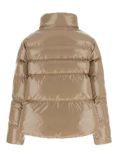 Pinko 'mirco' Down Jacket In Beige