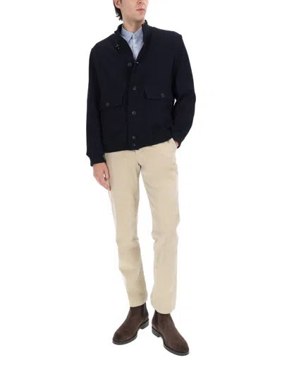 Fay Classic Sports Jacket For Men In Blue