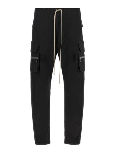 Rick Owens Cargo Pants In Black