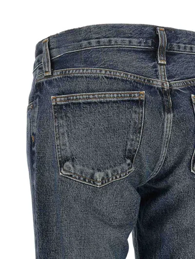 Agolde 'low-rise Boot' Jeans In Blue