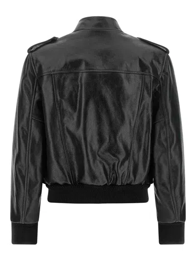 Tom Ford Aviator Jacket In Black