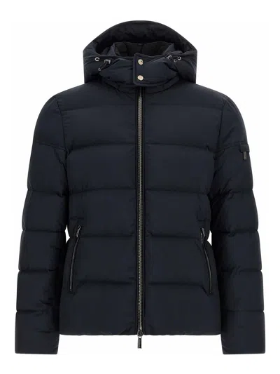 Moorer Brett Down Jacket In Blue