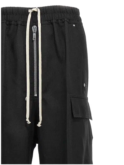Rick Owens Cargo Pants In Black