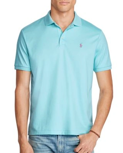 Shop Polo Ralph Lauren Classic Fit Polo Shirt In True Aqua