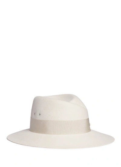 Shop Maison Michel 'virginie' Rabbit Furfelt Fedora Hat